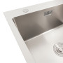 Кухонна мийка Platinum Handmade 1000х500 L (з кріпленням + повна комплектація)