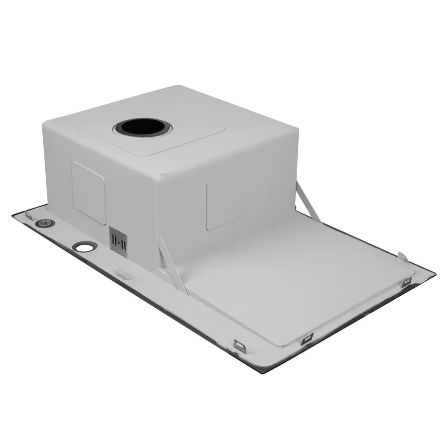 Кухонна мийка Platinum Handmade PVD Н 780х500х230 L чорна (два отвори,з кріпленням)