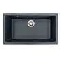 Гранітна мийка для кухні Platinum 7945 Paruana матова (антрацит)