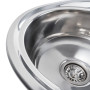 Кухонная мойка из нержавеющей стали Platinum ПОЛИРОВКА 5745 (0,8/180 мм)