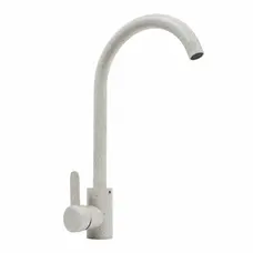 Кухонний змішувач Platinum 7990 NEST Білий в крапку