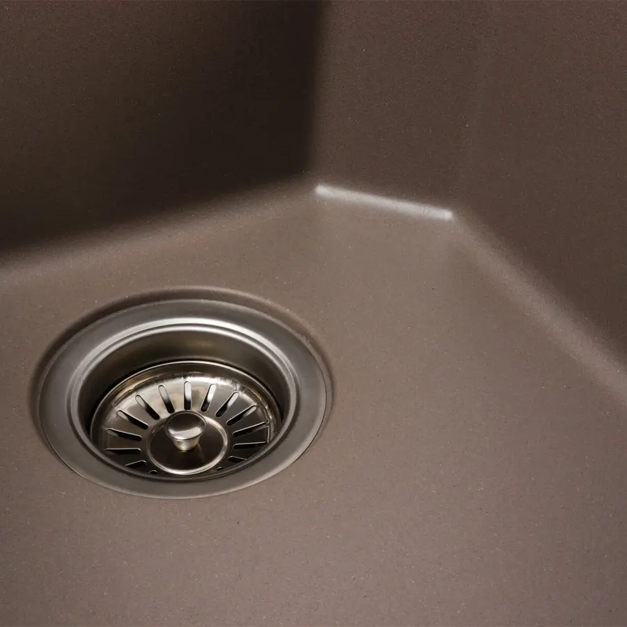 Гранитная мойка для кухни Platinum 7850 HARMONY матовая Дюна