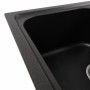 Гранитная мойка для кухни Platinum 7950 Equatoria матовый Морион