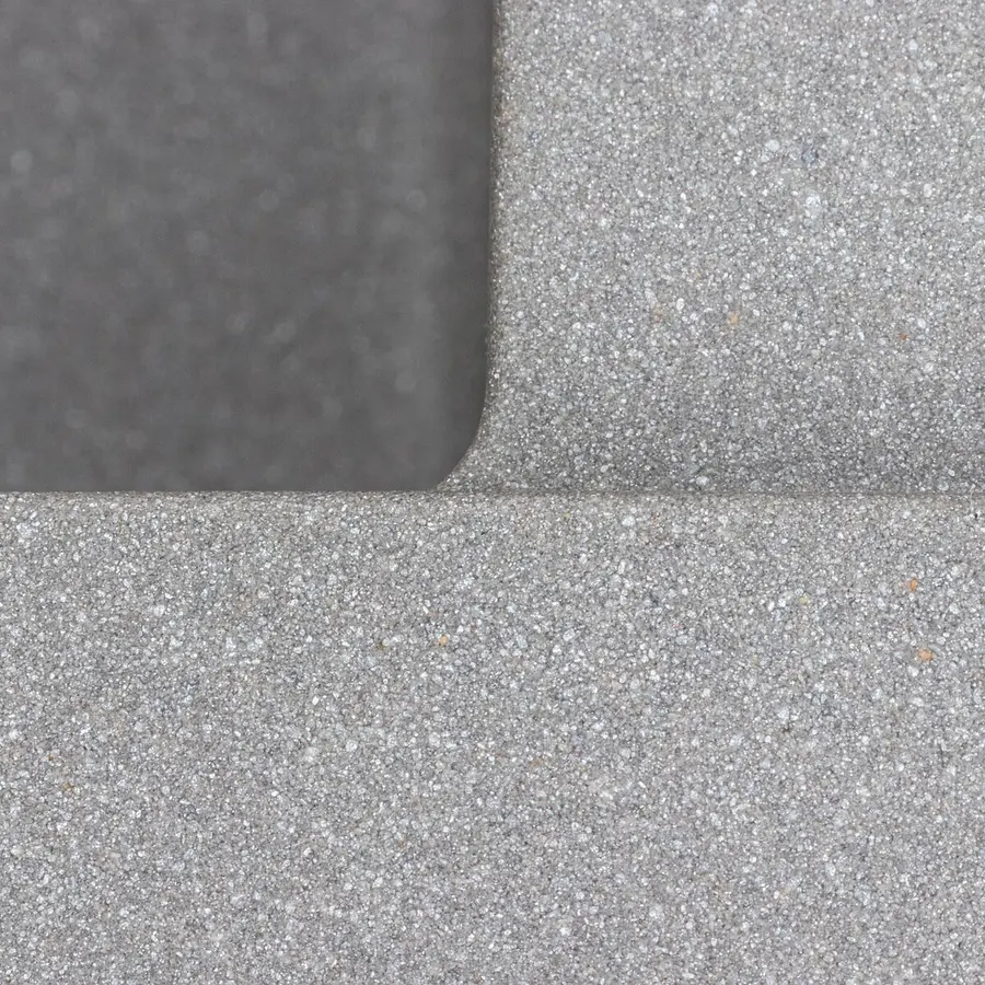 Кухонная мойка гранитная матовая 7050 CASCADA Platinum Серый муссон