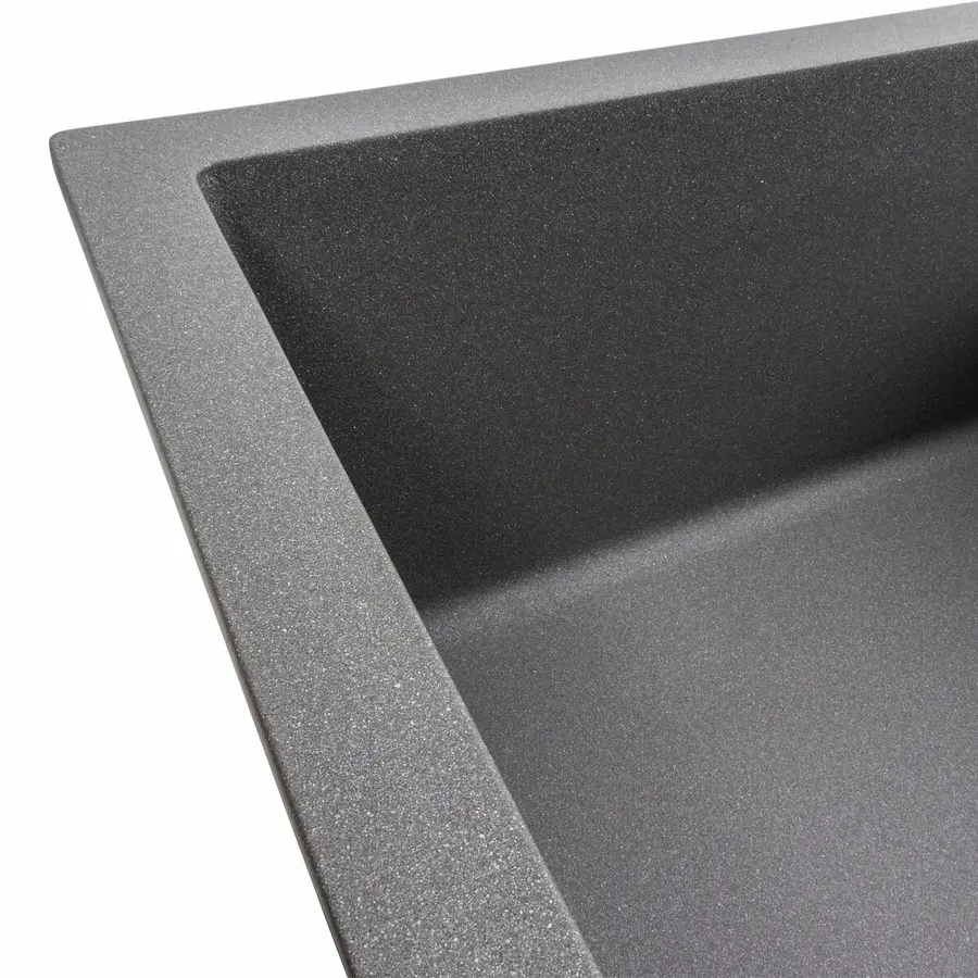 Кухонная мойка гранитная матовая 7050 CASCADA Platinum Серый муссон