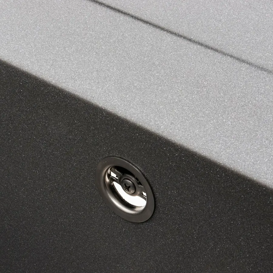 Кухонная мойка гранитная матовая 7050 CASCADA Platinum Серый муссон