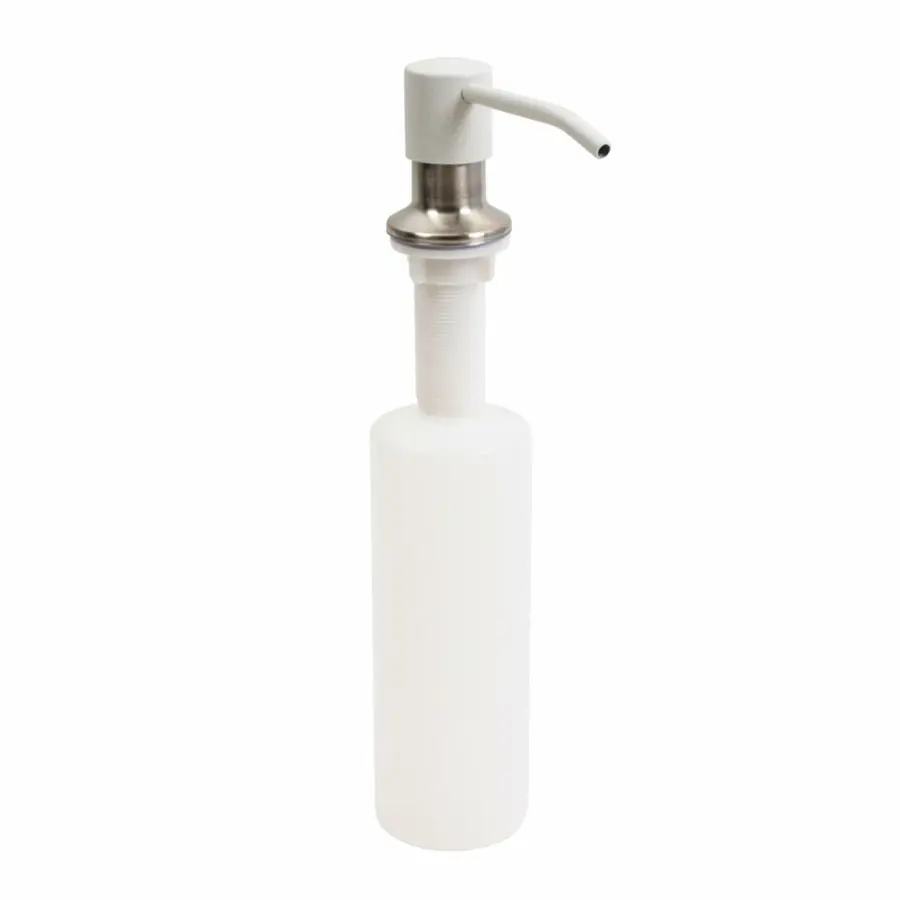 Дозатор для рідкого мила SA001 Platinum (Brushed) Білосніжний
