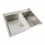 Кухонная мойка VALESO Handmade 70*50 нержавейка (сифон круглый, 3,0/0,8)