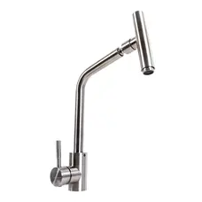 Смеситель кухонный VALESO 6766 KT с поворотным аэратором