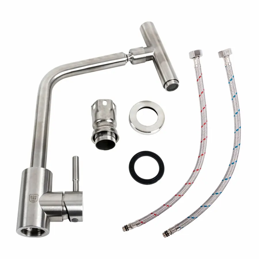 Кухонний змішувач VALESO 6766 KT з поворотним аератором