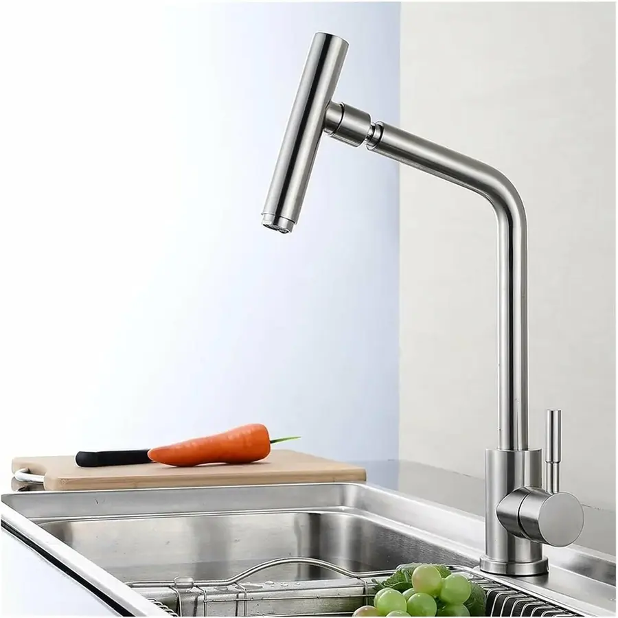 Кухонний змішувач VALESO 6766 KT з поворотним аератором