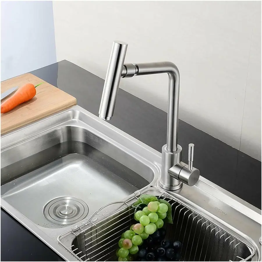 Кухонний змішувач VALESO 6766 KT з поворотним аератором