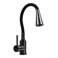 Кухонний змішувач VALESO NES-F12 PVD гнучкий чорний Кухонний змішувач VALESO NES-F12 PVD гнучкий чорний