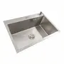 Кухонна мийка нержавійка 65*45 Valeso Handmade (сифон круглий, 3,0/0,8)
