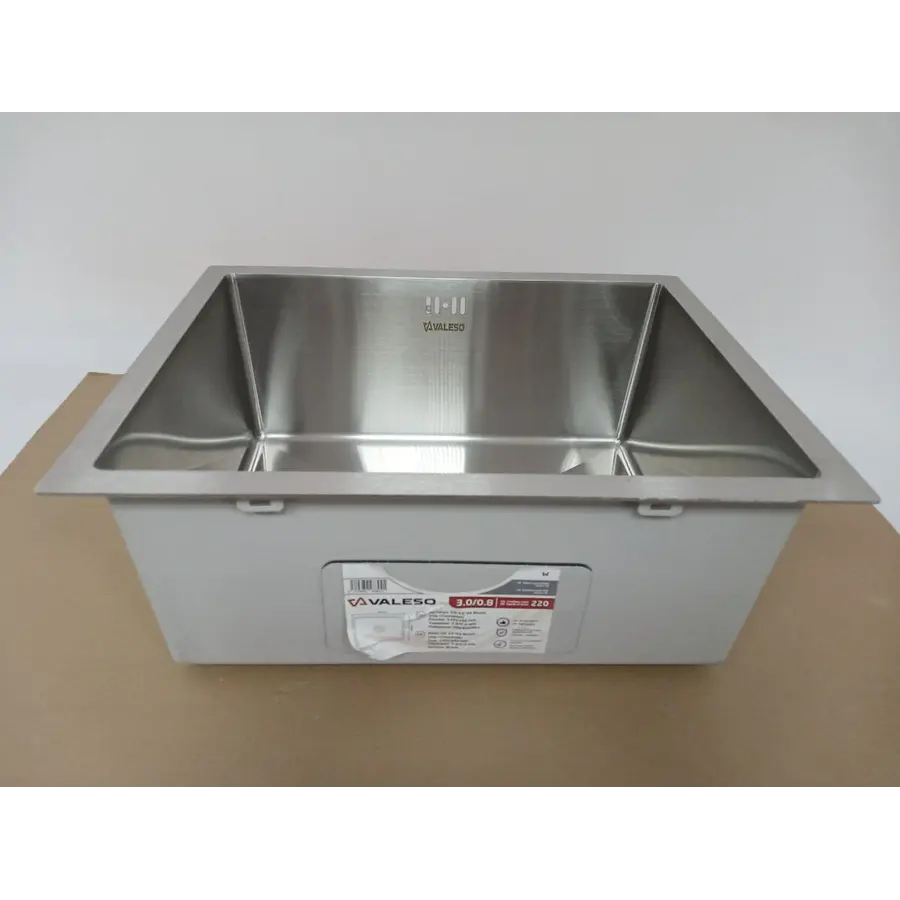 Кухонная мойка нержавейка СМ 54*44 VALESO Handmade (монтаж под столешницу)
