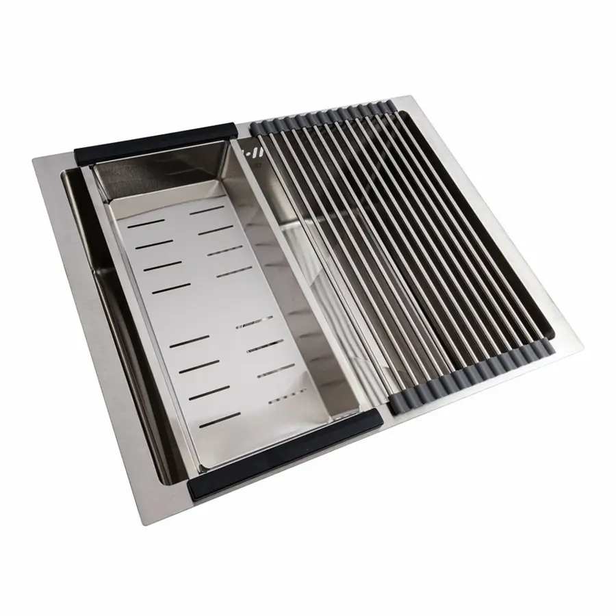 Кухонная мойка нержавейка СМ 54*44 VALESO Handmade (монтаж под столешницу)