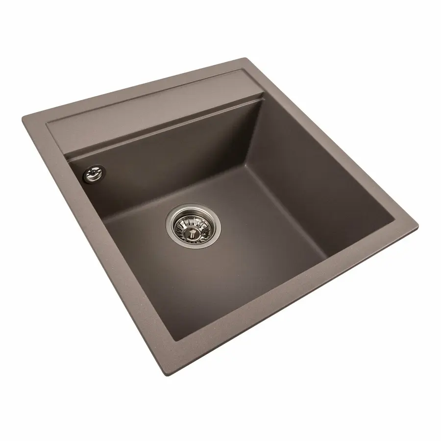 Гранітна мийка для кухні VALESO FIESTA 5149 матова Дюна