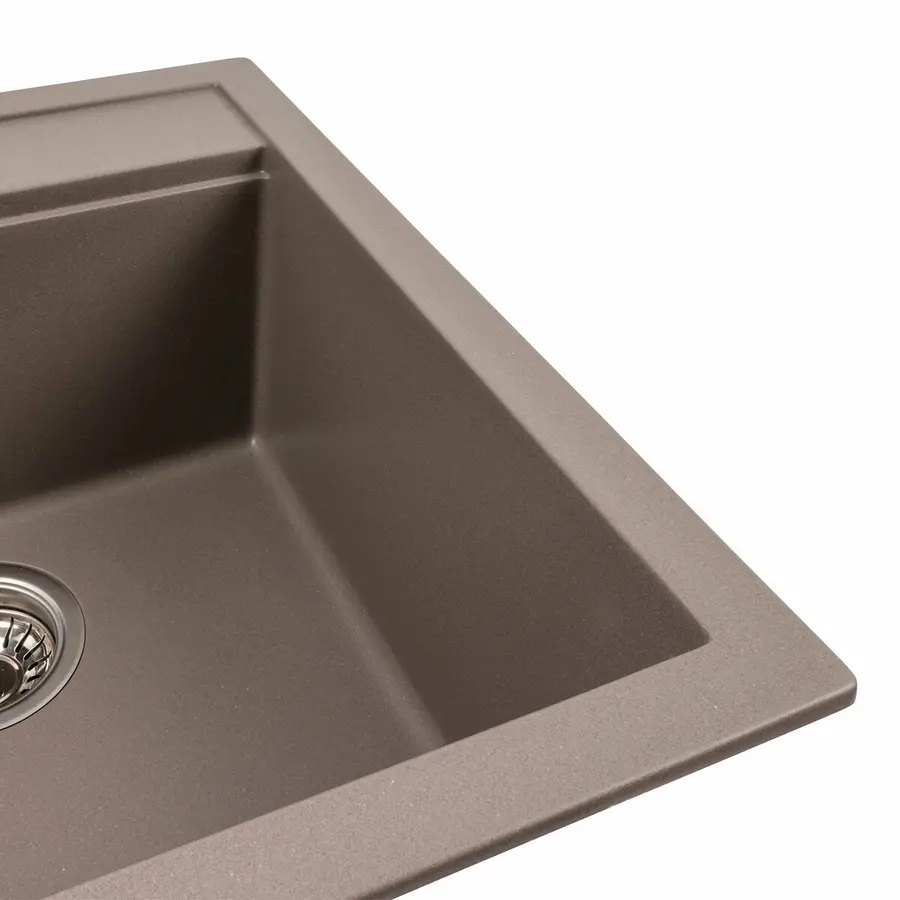 Гранітна мийка для кухні VALESO FIESTA 5149 матова Дюна