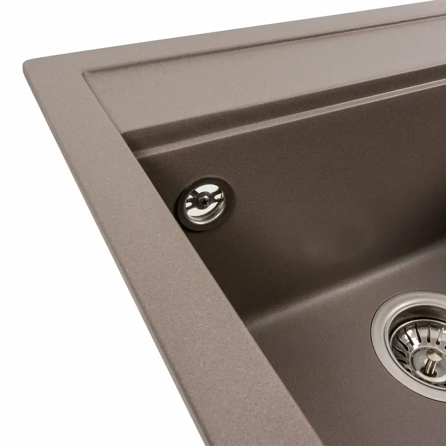 Гранітна мийка для кухні VALESO FIESTA 5149 матова Дюна