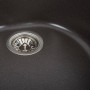Гранитная мойка для кухни VALESO 510 LUNA матовая Гренадин