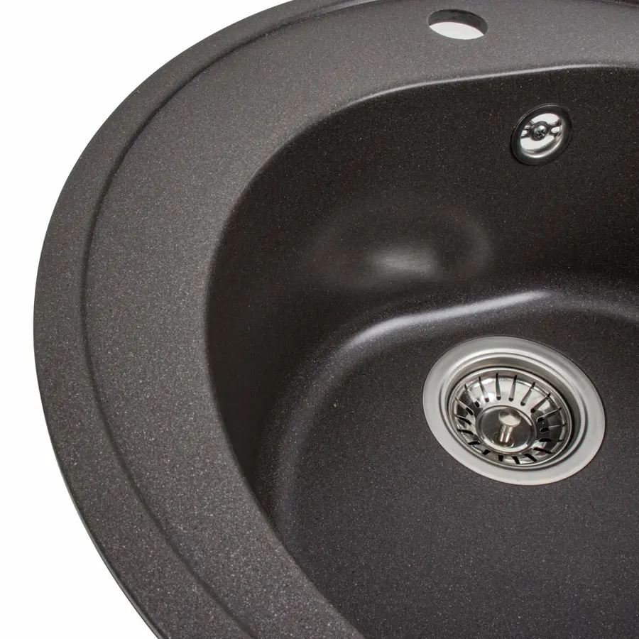 Гранітна мийка для кухні VALESO 510 LUNA матовая Гренадін