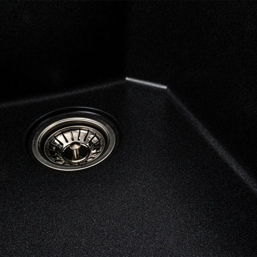 Гранитная мойка для кухни VALESO HARMONY 7850 матовая Карбон