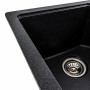 Гранитная мойка для кухни VALESO 7850 HARMONY матовый Карбон