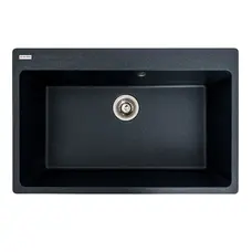 Гранітна мийка для кухні VALESO 7850 Bogema матова (антрацит)