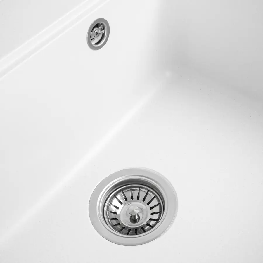 Мийка гранітна VALESO 5852 VESTA матова Білосніжна