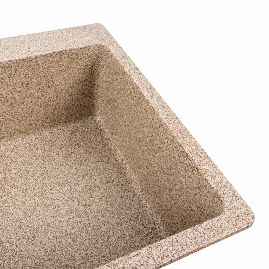 Гранітна мийка для кухні VALESO 7850 Bogema матова (карамель)