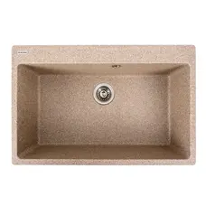Гранітна мийка для кухні VALESO 7850 Bogema матова (карамель)