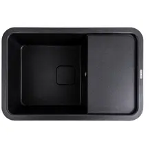 Гранітна мийка для кухні VALESO CUBE 7850 матова Карбон