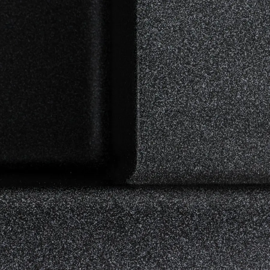 Гранітна мийка для кухні VALESO CUBE 7850 матова Карбон