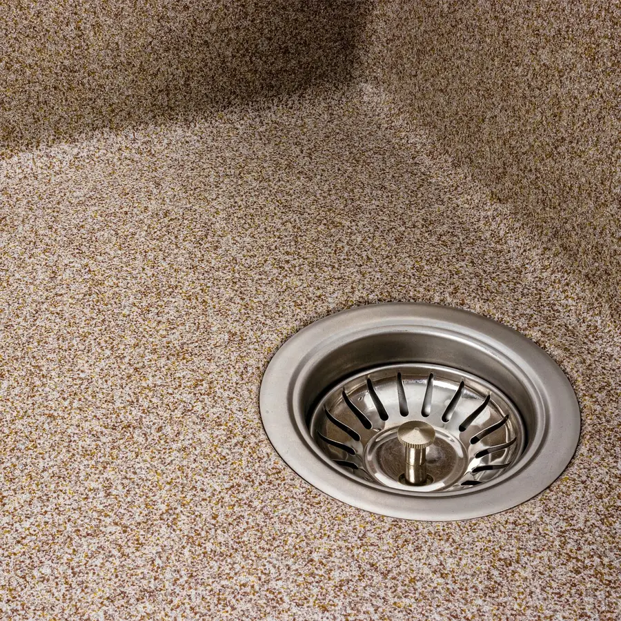 Гранитная мойка для кухни VALESO LOTOS 6550 матовая Карамель