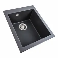 Гранитная мойка для кухни VALESO 4150 SOKIL матовый Морион