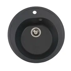 Гранітна мийка для кухні VALESO LUNA 510 матова Антрацит