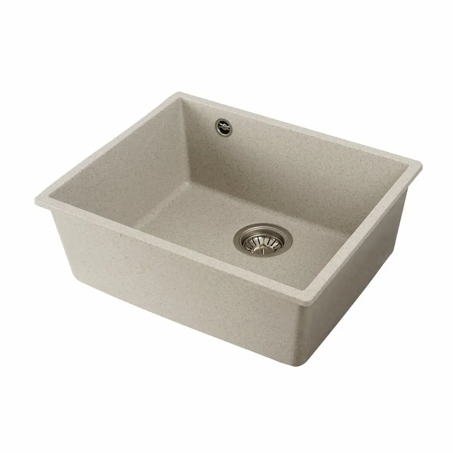 Гранітна мийка для кухні VALESO OASIS 5444 матова Топаз