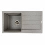 Гранитная мойка для кухни VALESO 7843 SOLID серый
