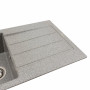 Гранитная мойка для кухни VALESO 7843 SOLID серый
