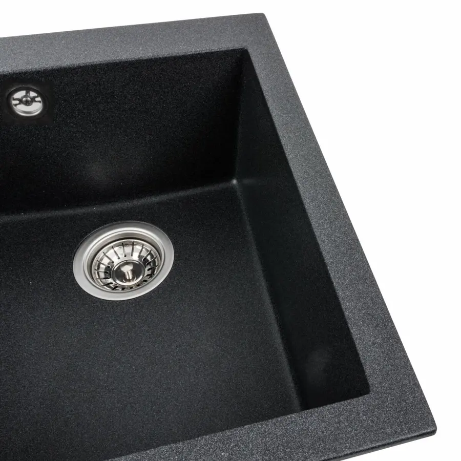 Гранитная мойка для кухни VALESO SOKIL 4150 матовая Карбон