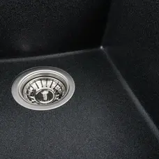 Гранитная мойка для кухни VALESO SOKIL 4150 матовая Карбон