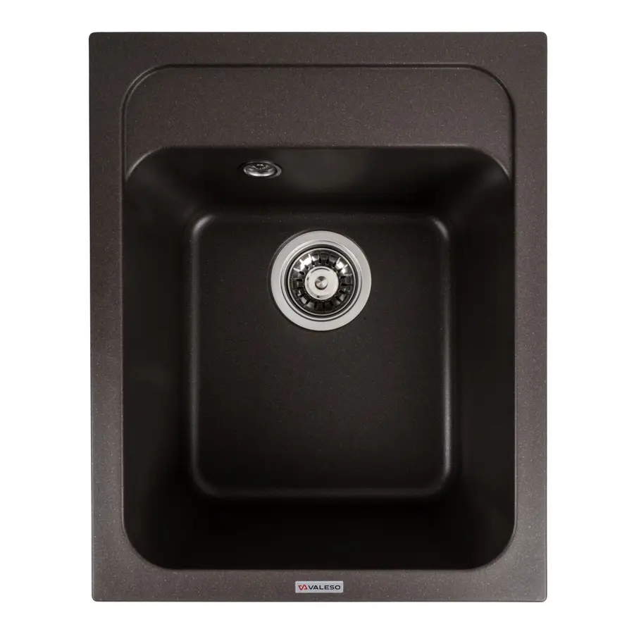 Гранитная мойка для кухни VALESO KORRADO 4050 матовая Темная Скала