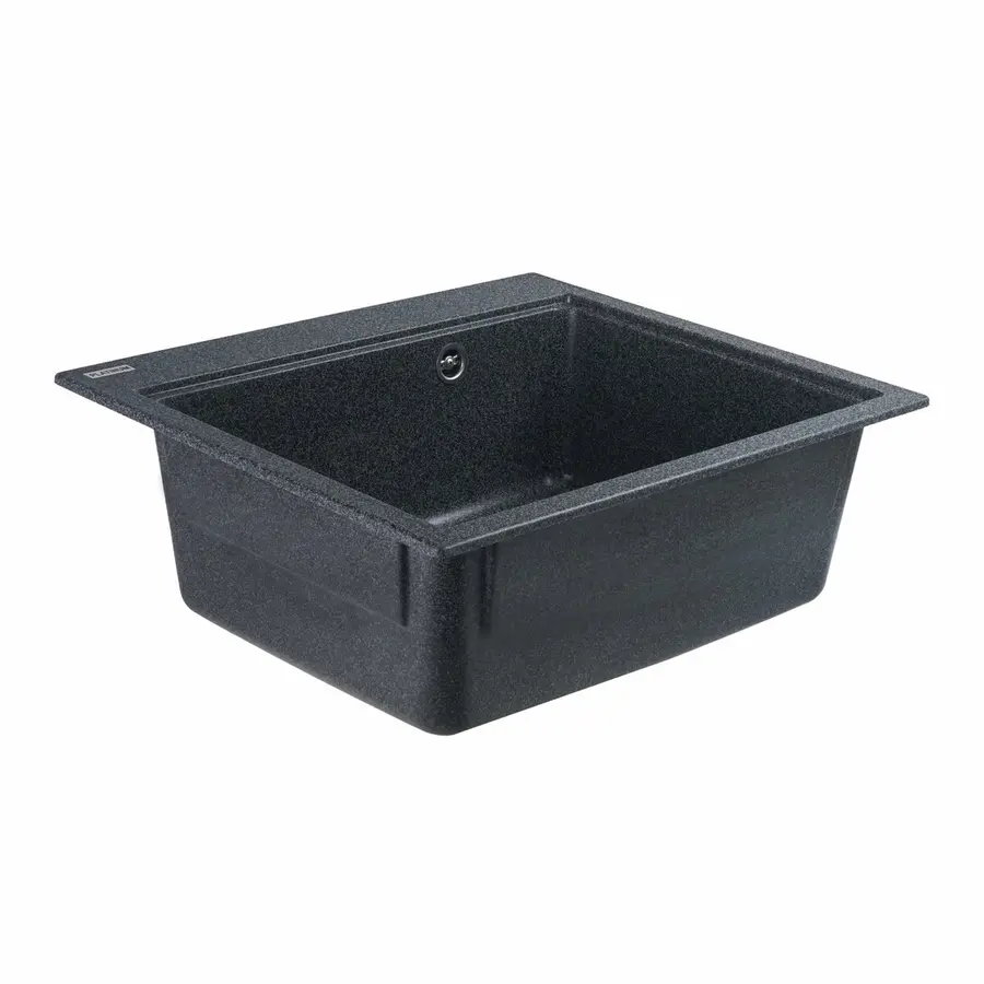 Гранітна мийка для кухні VALESO VESTA 5852 матова Графіт