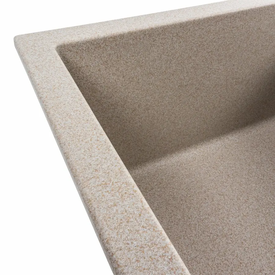 Гранитная мойка для кухни VALESO LOTOS 6550 матовая Сафари