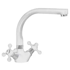 Кухонний змішувач білий Mixxus Color 273 (MI2760)