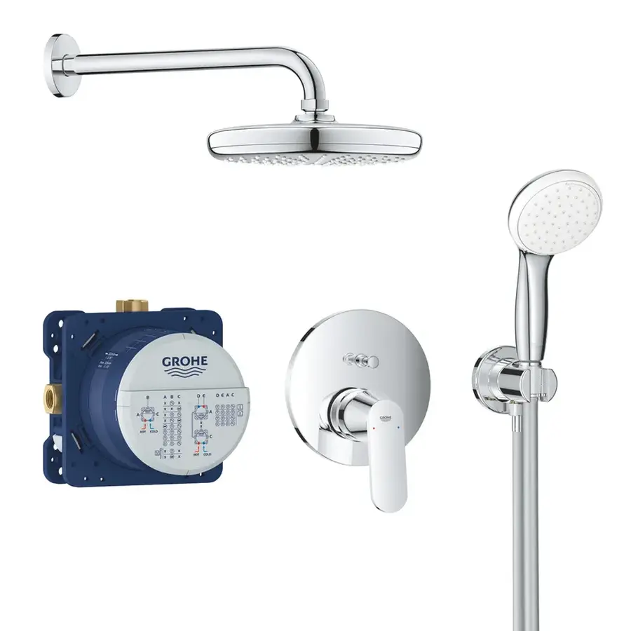 Душова система прихованого монтажу зі змішувачем Grohe Eurosmart Cosmopolitan (25219001)