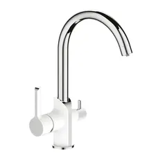 Кухонний змішувач на дві води Mixxus Premium Edem 021 (White) (MI5924) Кухонний змішувач на дві води Mixxus Premium Edem 021 (White) (MI5924)