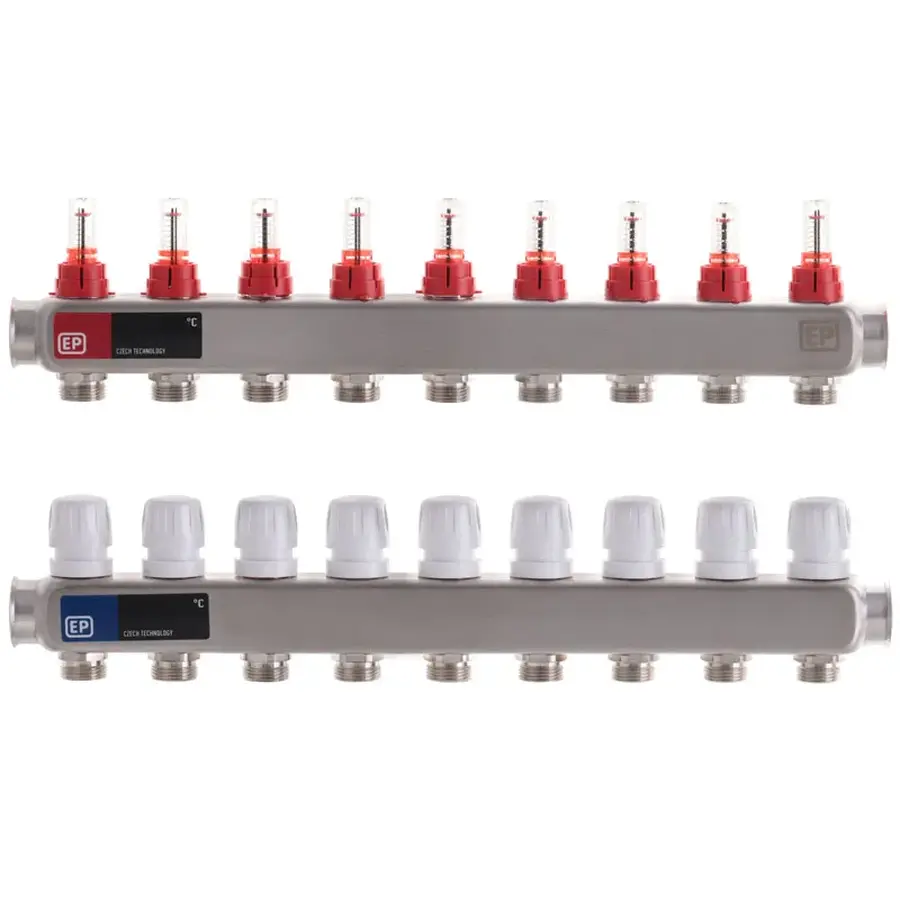 Колекторний блок з витратомірами Europroduct EP.S1110-09 1 "x9 (EP4985)