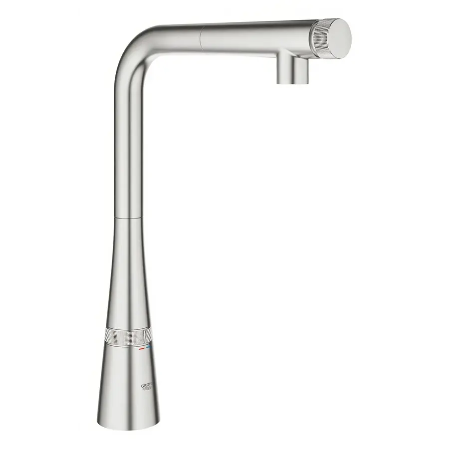 Змішувач для кухні з висувним виливом Grohe Zedra SmartControl (31593DC2)