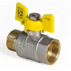 Кран кульовий Koer 1" ГШБ газ (KR.518.PR.GAS) (KR0054)